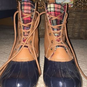 Sporto Duck boots with fleece lining